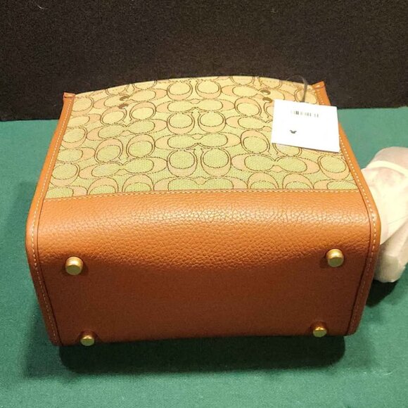 Disney X Coach Dempsey Tot 22 Signature Jacquard with Mickey Mouse Print - NWT - Picture 8 of 8